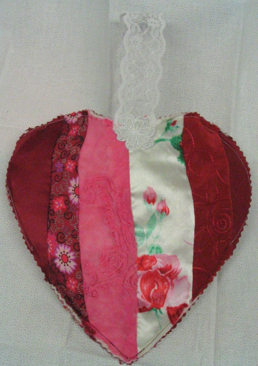 Back of my Secret Sister Valentine Heart Basket